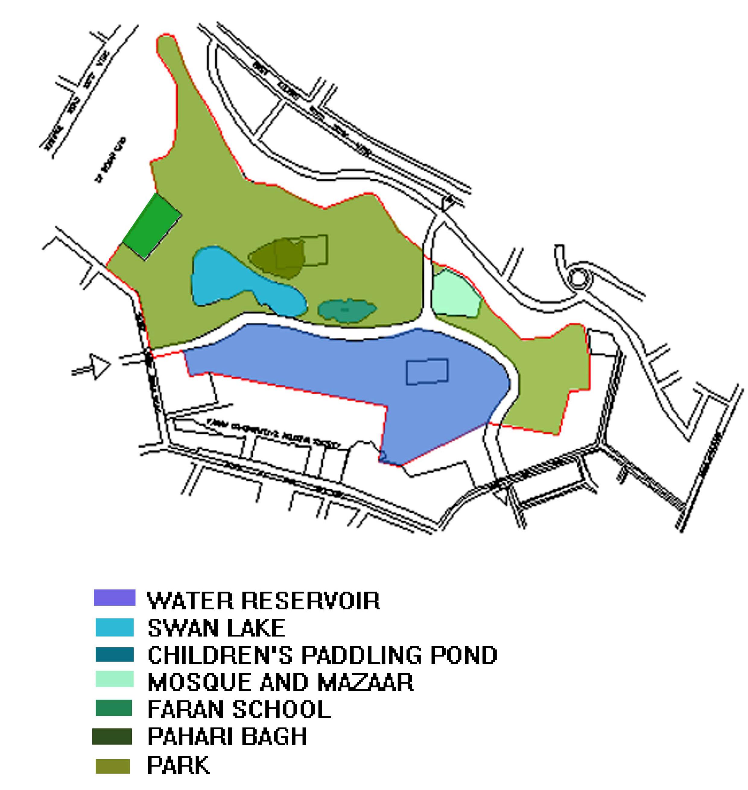 Hill Park Karachi Location Map Parks | Shehri-Citizens For A Better Environment