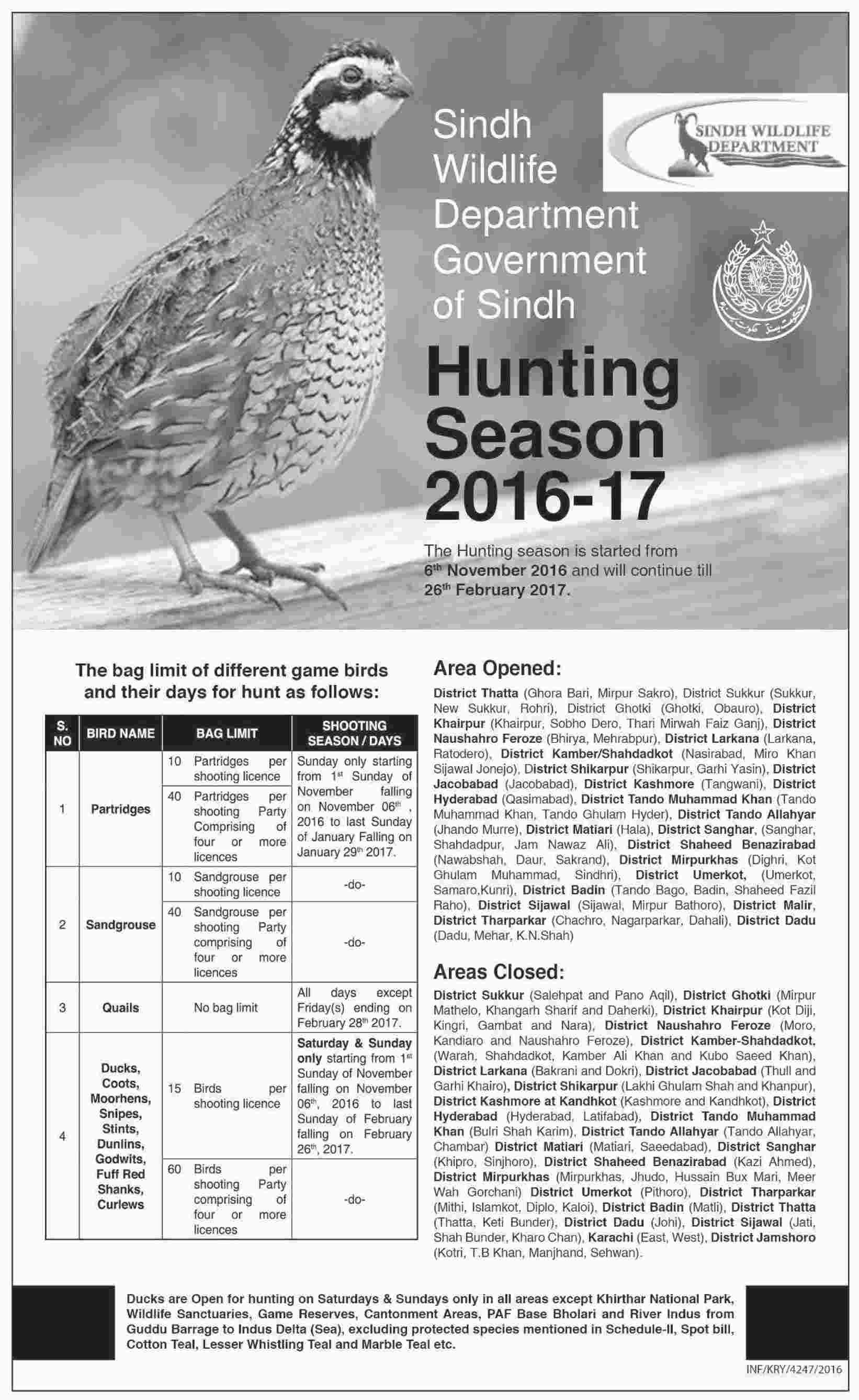 Sindh Wildlife Department Government of Sindh