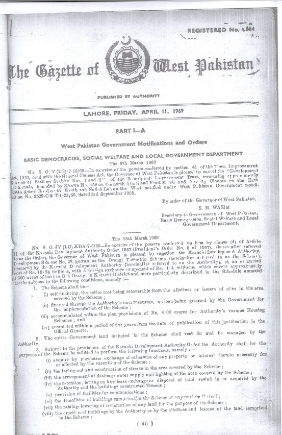 Orangi Township Scheme 28